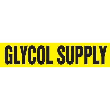 Accuform ASME ANSI PIPE MARKER GLYCOL RPK371CTE RPK371CTE